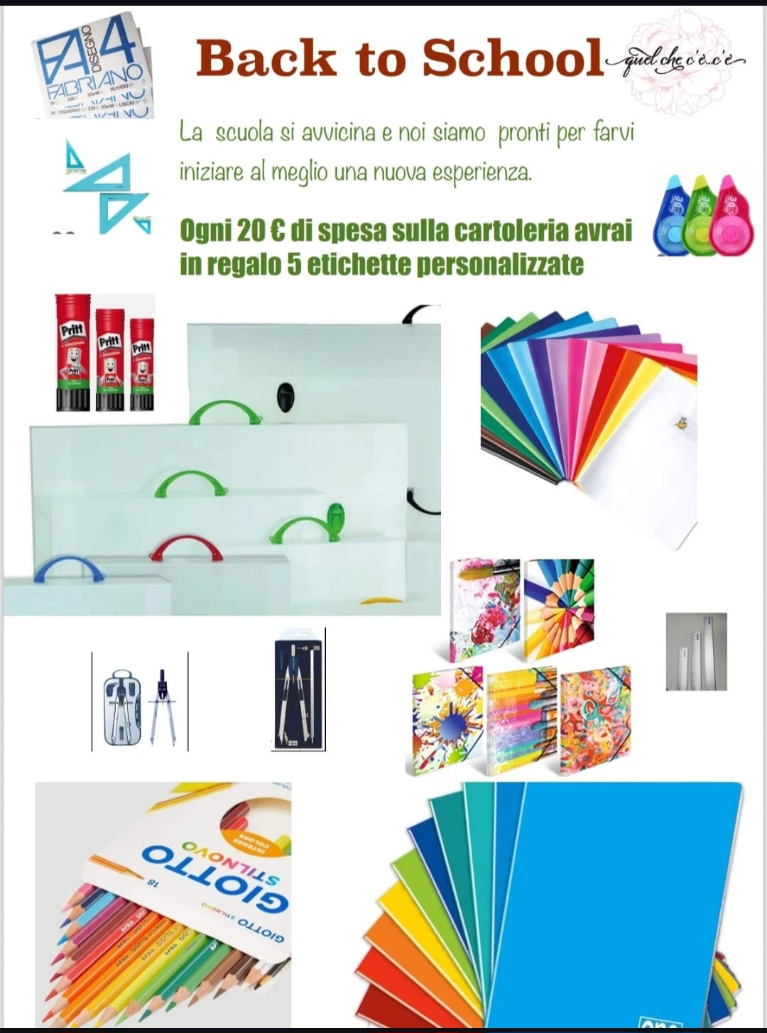 Cancelleria e articoli scuola