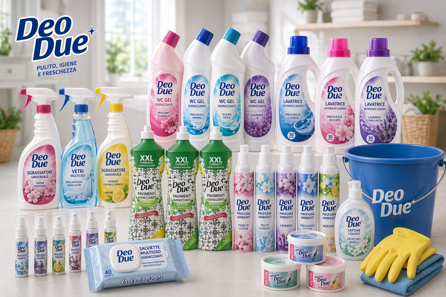 Detergenti e pulizia casa